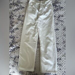 Massimo Dutti Men's Cream Chinos